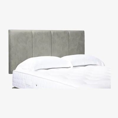 Furniture Village Linear Standard Strutted Headboard - Single - Dapple Oyster
