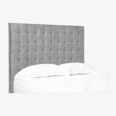 Furniture Village Dot High Floor Standing Headboard - Double - Dapple Sterling