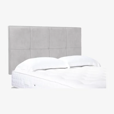 Furniture Village Artisan Collection Reigns High Strutted Headboard - Double - Queens Pebble