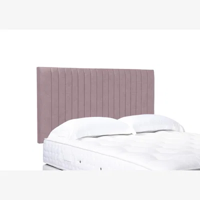 Furniture Village Cadenza High Strutted Headboard - Single - Plush Lilac