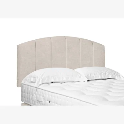 Furniture Village Bow Standard Strutted Headboard - Single - Lace Ivory