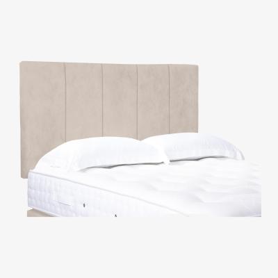 Furniture Village Strata High Strutted Headboard - Small Double - Sandstone Pearl