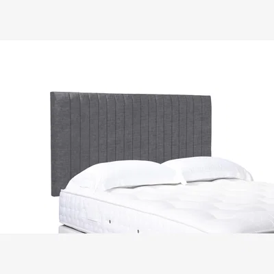 Furniture Village Cadenza High Strutted Headboard - Single - Aston Steel
