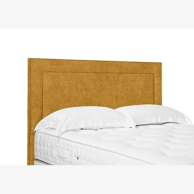 Furniture Village Foley Standard Floor Standing Headboard - Super King - Tweed Mustard