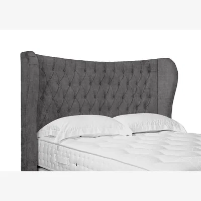 Furniture Village Camber High Floor Standing Headboard - Super King - Lace Domino