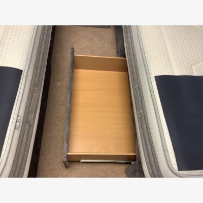 Furniture Village Mammoth - 5’0 Prestige Pocket 2000 2 Drawer Divan Set & Headboard