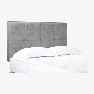 Furniture Village Artisan Collection Reigns High Strutted Headboard - Single - Dapple Sterling