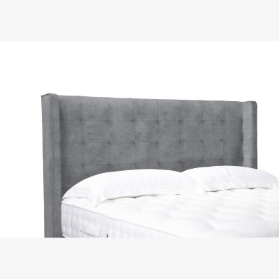 Furniture Village Onyx High Floor Standing Headboard - King Size - Simply Zinc