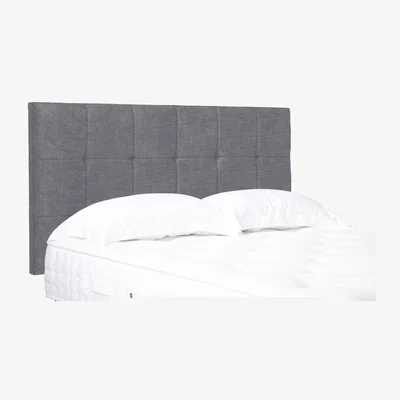 Furniture Village Kaito Standard Strutted Headboard - Double - Aston Steel
