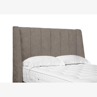Furniture Village Alden High Floor Standing Headboard - King Size - Warm Onyx