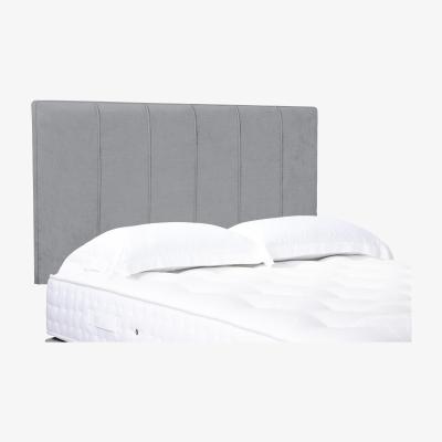 Furniture Village Rhodes High Strutted Headboard - King Size - Aston Silver
