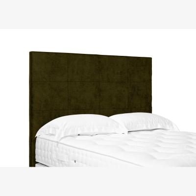 Furniture Village Elwood High Floor Standing Headboard - Single - Khaki