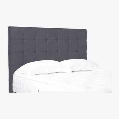 Furniture Village Kaito High Floor Standing Headboard - Double - Seven Anthracite