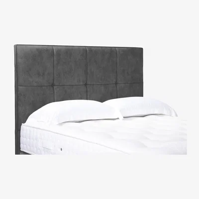 Furniture Village Reigns High Floor Standing Headboard - King Size - Dapple Mink