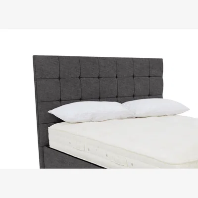 Furniture Village Kaito Floor Standing Headboard - Double - Smokey Quartz