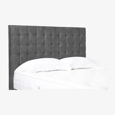 Furniture Village Dot Medium Floor Standing Headboard - King Size - Dapple Mink