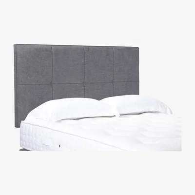 Furniture Village Artisan Collection Reigns High Strutted Headboard - Double - Aston Steel