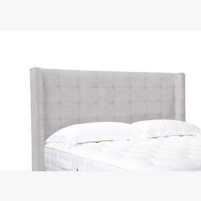 Furniture Village Onyx High Floor Standing Headboard - King Size - Queens Pebble