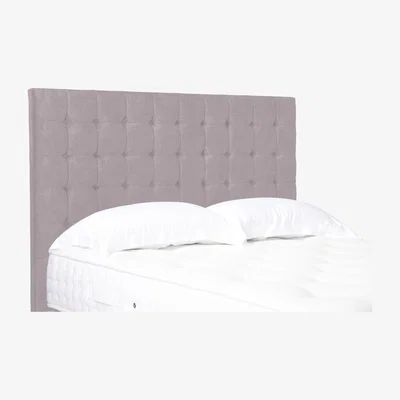 Furniture Village Dot Medium Floor Standing Headboard - Single - Plush Lilac