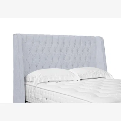 Furniture Village Belgrave High Floor Standing Headboard - King Size - Seven Lilac