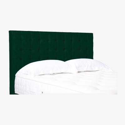 Furniture Village Dot Standard Floor Standing Headboard - Double - Plush Emerald