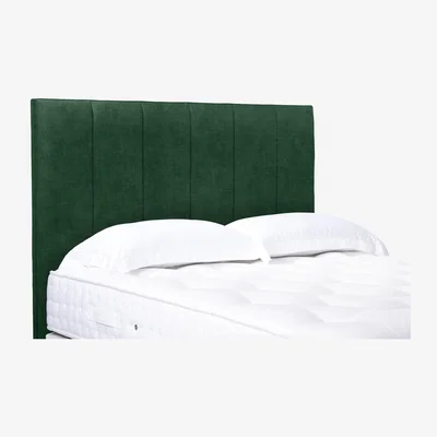 Furniture Village Heyman High Floor Standing Headboard - Single - Tormaline Green