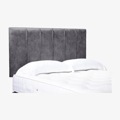 Furniture Village Rhodes High Strutted Headboard - Double - Daytona Grey