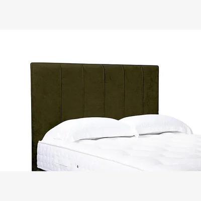 Furniture Village Rhodes High Floor Standing Headboard - Single - Khaki