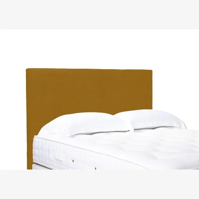 Furniture Village Origin Standard Floor Standing Headboard - King Size - Plush Corn