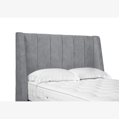 Furniture Village Alden High Floor Standing Headboard - King Size - Simply Zinc