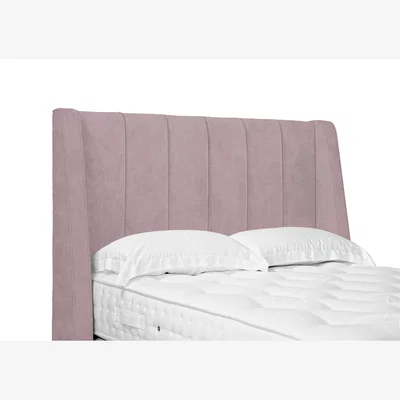 Furniture Village Alden High Floor Standing Headboard - Super King - Plush Lilac