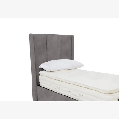 Furniture Village Ryo Floor Standing Headboard - Single - Dapple Sterling