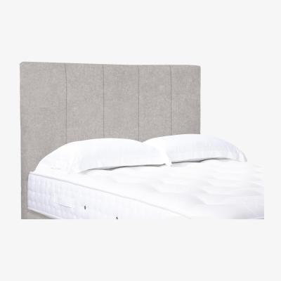 Furniture Village Strata High Floor Standing Headboard - Double - Tweed Stone