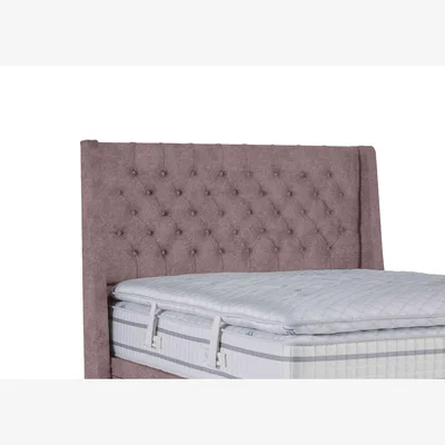 Furniture Village Sleepeezee - Pinnacle Floor Standing Headboard - Double - Tweed Lilac