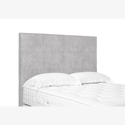 Furniture Village Elwood High Floor Standing Headboard - Small Double - Queens Pebble