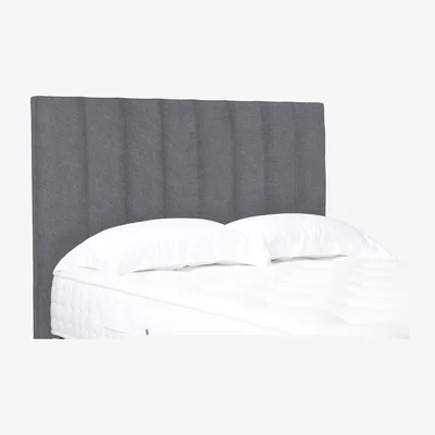 Furniture Village Axel High Floor Standing Headboard - Single - Aston Steel