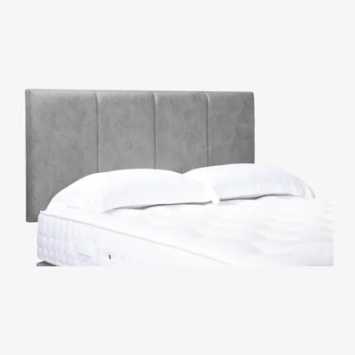Furniture Village Linear Standard Strutted Headboard - King Size - Dapple Sterling