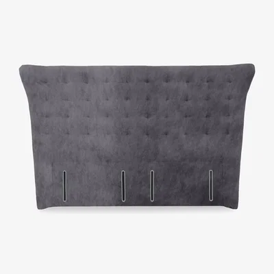 Furniture Village Callie High Floor Standing Headboard - Super King - Daytona Grey