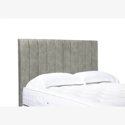 Furniture Village Elyse High Floor Standing Headboard - King Size - Dapple Oyster