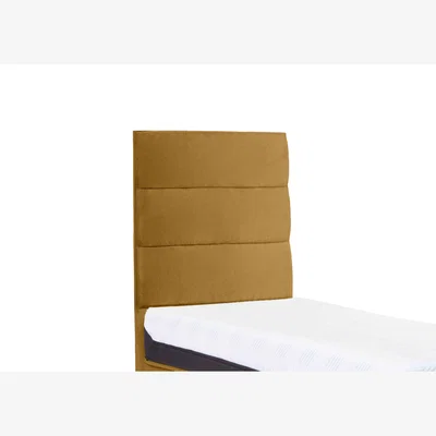 Furniture Village TEMPUR - Buckingham Turville Floor Standing Headboard - Single - Mustard
