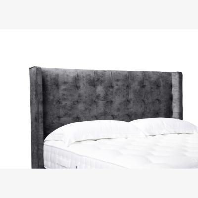 Furniture Village Onyx High Floor Standing Headboard - King Size - Daytona Coal