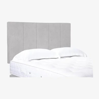 Furniture Village Strata High Strutted Headboard - Super King - Queens Pebble