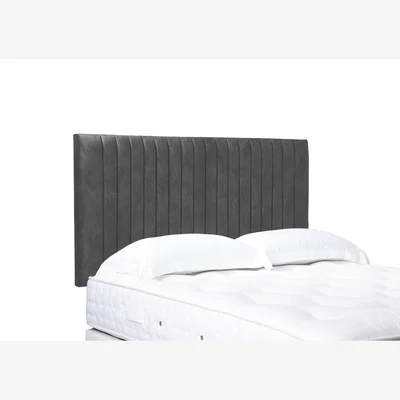 Furniture Village Cadenza High Strutted Headboard - King Size - Dapple Mink