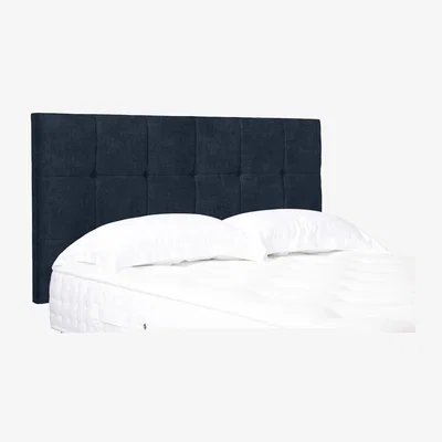 Furniture Village Kaito Standard Strutted Headboard - Single - Granite Blue