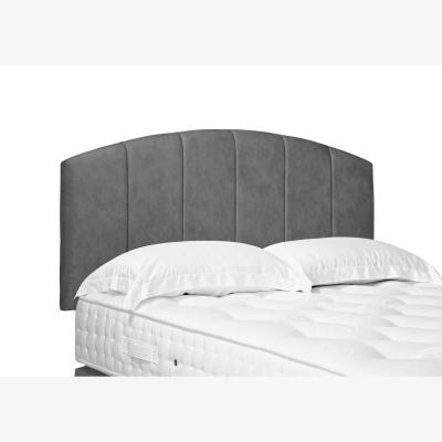 Furniture Village Bow Standard Strutted Headboard - Super King - Dapple Mink
