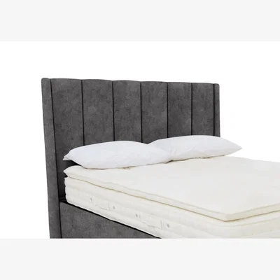 Furniture Village Ryo Floor Standing Headboard - Double - Daytona Grey