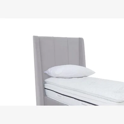 Furniture Village Akira Floor Standing Headboard - Single - Seven Lilac