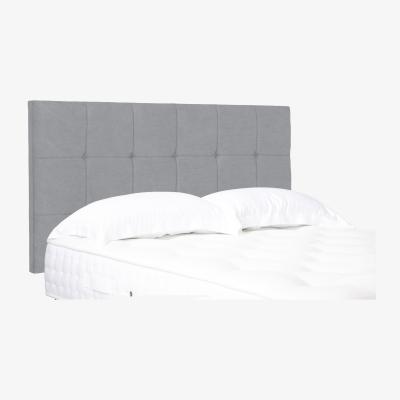 Furniture Village Kaito Standard Strutted Headboard - Super King - Aston Silver