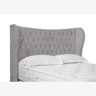 Furniture Village Camber High Floor Standing Headboard - Double - Lace Dolphin