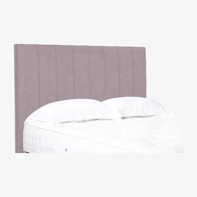 Furniture Village Axel High Floor Standing Headboard - Double - Plush Lilac